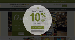 Desktop Screenshot of gourmetgiftbaskets.com